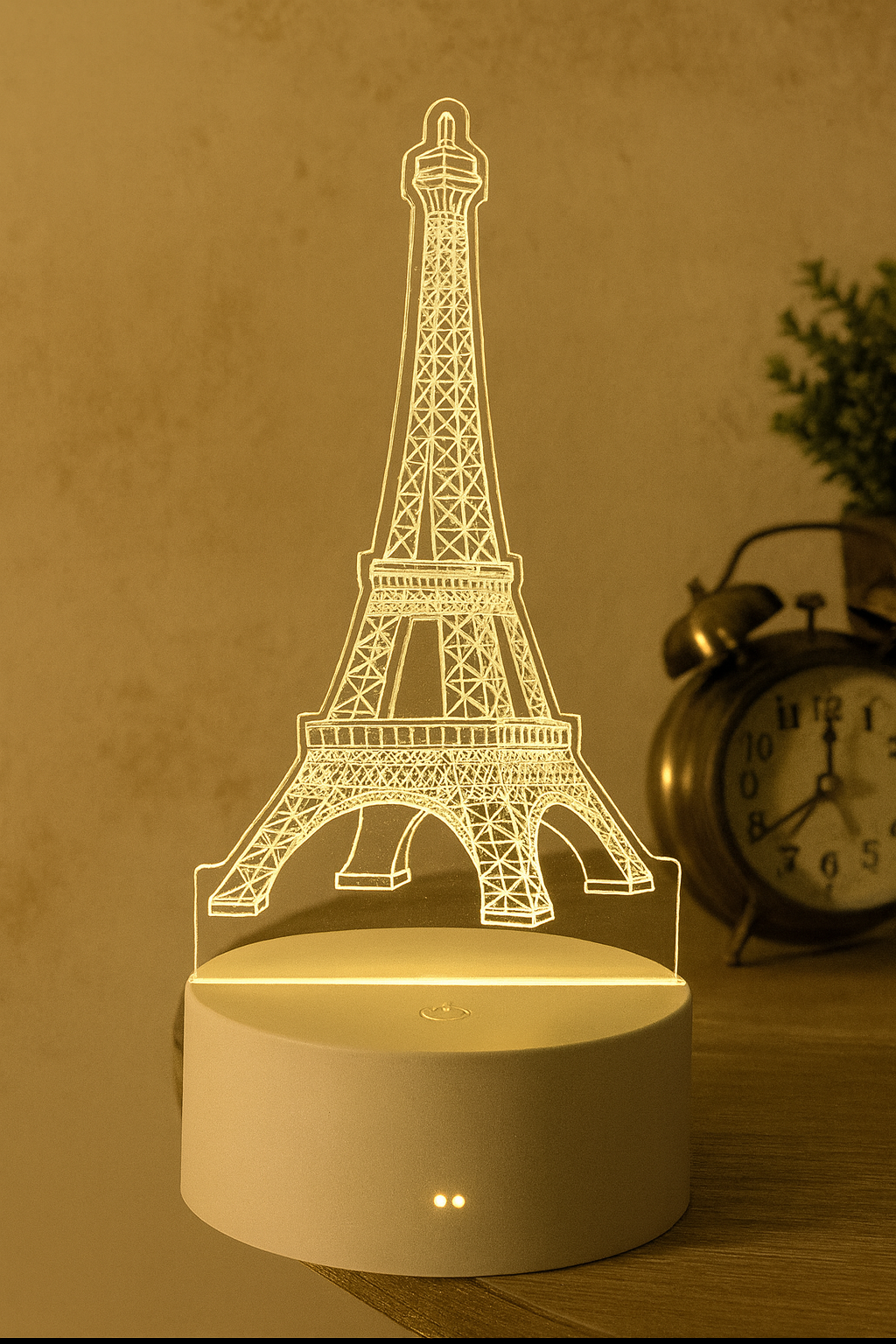 Eiffel Tower Night Light