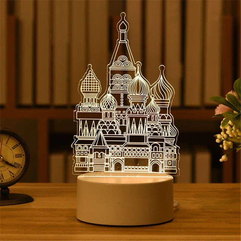 Castle Night Light