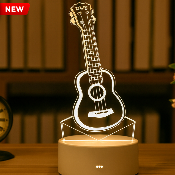 Guitar Night Light